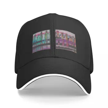 Ограничительное пространство в розовом, светло-голубом и фиолетовом цветах через 4 окна, бейсболка | -F-| Hat, роскошная брендовая шляпа для гольфа, мужская Женская