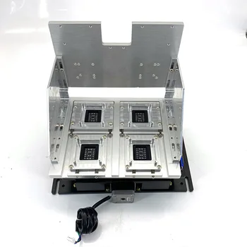 один комплект принтера с 4 каретками головок для Epson XP600/TX800 печатающая головка часть кронштейн держатель головки рамка Укупорочная Станция и каретка