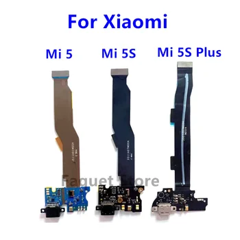 Оригинальная Плата Зарядки Для Xiaomi Mi 5 5S Plus Mi5 Mi5S USB Порт Для Зарядки PCB Док-станция Гибкий Кабель Замена Запасных Частей
