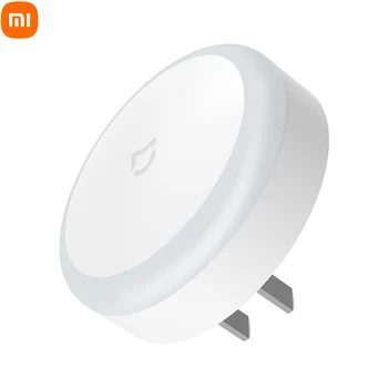 Оригинальная светодиодная индукционная ночная лампа Xiaomi Mijia с сенсорным переключателем автоматического освещения и низким энергопотреблением