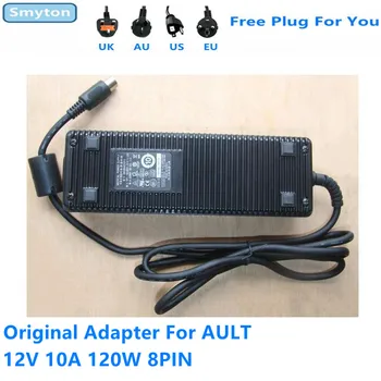 Оригинальное медицинское Зарядное Устройство MW122KA1223F52 для AULT 12V 10A 120W с 8-контактным адаптером переменного тока