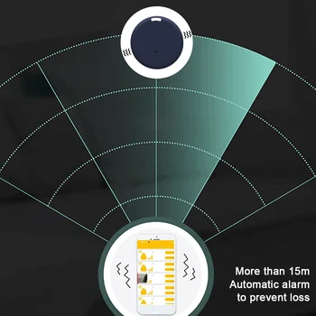 Отслеживающий Искатель Локатор Портативное Устройство GPS-Трекера С Длительным Сроком службы Батареи Устройства Поиска Предметов, Совместимые с Bluetooth для Кошелька Pet Key Phone