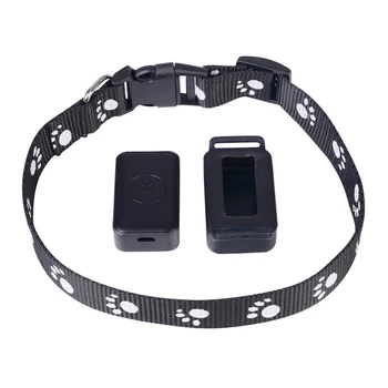 Ошейник для домашних животных GPS / AGPS / LBS / WiFi Отслеживание Устройство отслеживания безопасности Защита от потери USB Перезаряжаемый для пожилых детей Домашних животных