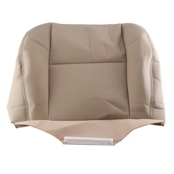 Подушка сиденья из искусственной кожи со стороны водителя Спереди автомобиля, Нижняя крышка сиденья для Cadillac Escalade 2007-2014 Бежевый