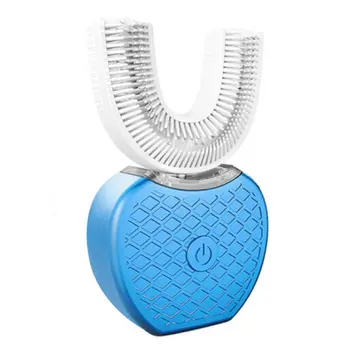 Портативная интеллектуальная USB-электрическая зубная щетка с холодным светом, автоматической ультразвуковой вибрацией, для отбеливания зубов, косметический инструмент