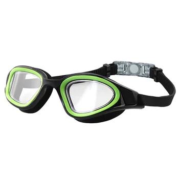 Противотуманные очки для плавания с профессиональной защитой от ультрафиолета, летние очки для плавания для взрослых, регулируемые силиконовые очки высокой четкости для мужчин и женщин