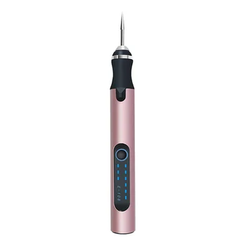 Профессиональная многофункциональная электрическая Гравировальная ручка с USB-аккумулятором, мини-портативные Деревообрабатывающие украшения, Стеклянный светодиодный индикатор