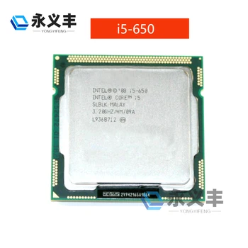 Процессор Intel Core i5-650 i5 650 i5650 i5 650 3,2 ГГц 4 МБ Кэш-памяти Сокет LGA1156 32 нм 73 Вт Оригинальная Аутентичная Гарантия Качества
