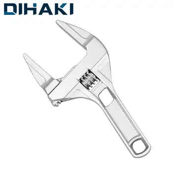 Разводной ключ DIHAKI 9-70 мм, гаечный ключ для открывания гаек, Съемные ручные инструменты, Мультитул, короткий хвостовик, универсальный ключ из алюминиевого сплава
