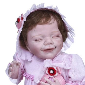 Распродажа NPK в апреле, Реалистичная распродажа, 55-сантиметровая Мягкая кукла-Реборн, Мягкая на ощупь Девочка-принцесса, игрушка в подарок для детей