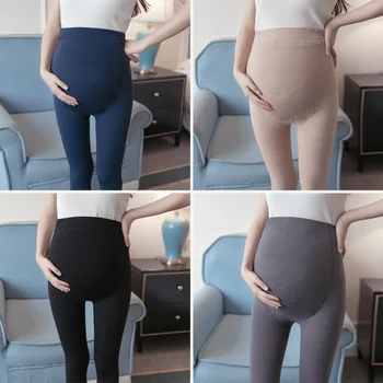 Регулируемые леггинсы для беременных, женские леггинсы для беременных, Регулируемые леггинсы для беременных с высокой эластичностью, женские хлопковые теплые брюки