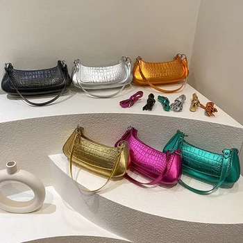 Роскошная дизайнерская сумка 2023 года, новая сумка ярких цветов, женские сумки подмышками с каменным принтом, через плечо, яркая кожаная женская сумка