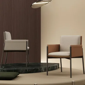 Роскошные Обеденные стулья в скандинавском стиле, Мобильный Балкон для отдыха, Дизайнерское кресло для современных мероприятий, Итальянская Минималистичная мебель Sillas GPF5XP