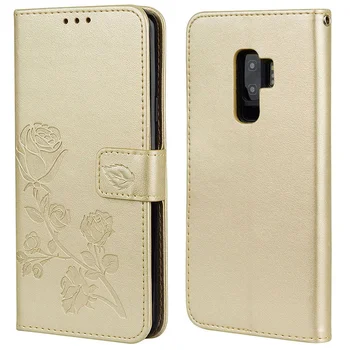 Роскошный чехол-бумажник для Samsung Galaxy S9 Plus, кожаный чехол-книжка с откидной крышкой, чехол для Samsung Galaxy S9 plus, сумка для мобильного телефона,