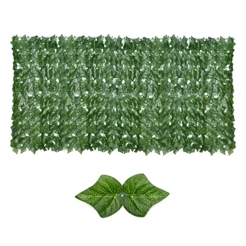 Рулоны для просеивания искусственных зеленых листьев, сетчатые изгороди для уединения 0,5x1 м 1x3 м