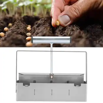 Ручной почвенный блокиратор с 4 сетками, средство для блокирования почвы для рассады, Инструменты для выращивания растений в теплице