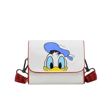 Силиконовая сумка через плечо с Микки Маусом из мультфильма Диснея Каваи, холщовая Женская сумка для покупок, милая модная сумка из аниме, сумка-мессенджер, подарок