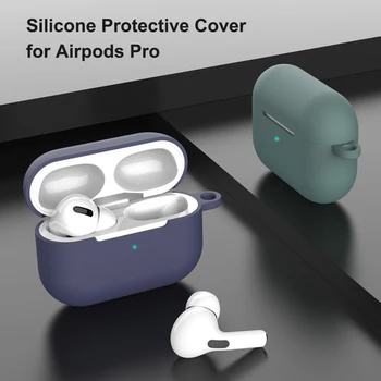 Силиконовый Чехол-Накладка для apple Airpods Pro Case Наклейка Bluetooth-Чехол для airpod 3 Для Наушников Air Pods Pro Аксессуары Для наушников