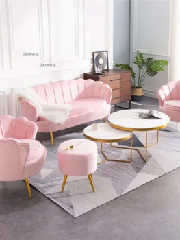 Скандинавские диваны для гостиной для спальни Небольшой апарт-отель Односпальный диван-кресло Современная минималистичная мебель Магазин одежды CD
