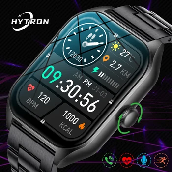 Смарт-часы HYTRON Heart Rate Bluetooth Callingsmart Браслет Sports Health Монитор уровня кислорода в крови 1,85 