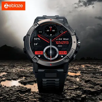 Смарт-часы Zeblaze Ares 3 с Большим 1,52-дюймовым IPS-дисплеем, Голосовой Вызов, 100 + Спортивных Режимов, 24-часовой Монитор состояния Здоровья, Умные Часы