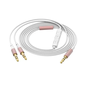 Сменный кабель для наушников розовое золото Белый черный для BH868 BH870 BH869