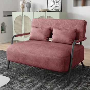 Современное кресло-кровать Nordic Arm Диваны для гостиной Игровая Спальня на открытом воздухе Диваны для гостиной Спальные Диваны Camas Мебель для дома DX50KT