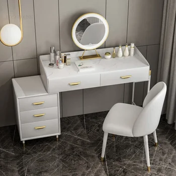 Современные минималистичные комоды Мебель для спальни Модный домашний столик для макияжа Многофункциональный креативный шкаф для хранения