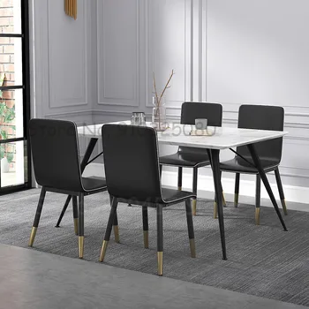 Современный стул Simple Home Nordic Обеденный стул Luxury Ins Офисный стул со спинкой для отдыха Повседневные стулья TG