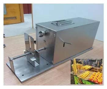 Спиральные чипсы, скрученная картофелерезка, картофелерезка для картофеля фри, машина для производства картофельных башен, Электрическая автоматическая машина для растягивания картофеля