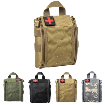 Сумка для аптечки первой помощи MOLLE Travel Emergency Pack Портативное снаряжение для альпинизма, легкие сумки для тактических медицинских принадлежностей AVA172