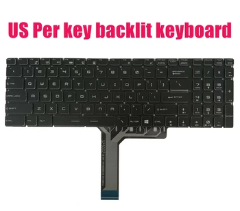 США За клавишу клавиатуры с подсветкой для MSI GT76 Titan DT 9SG/GT76 Titan DT 9SF (MS-17H1)