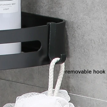 Съемные крючки для полок в ванной комнате без сверла