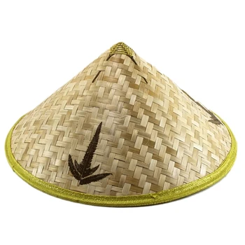 Традиционный Китайский Магазин Сувениров Для Взрослых Bamboo Garden Рыболовная Шляпа Для Взрослых Оптом