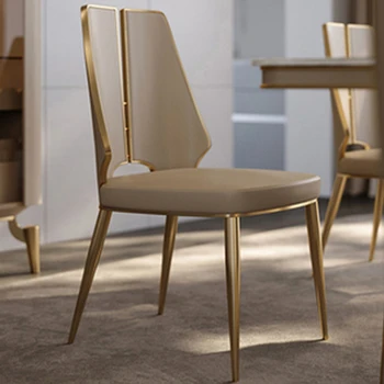Уникальное Элегантное Современное кресло С минималистичными Белыми Индивидуальными Акцентами Стулья для столовой Sillas Para Comedor Мебель для гостиной