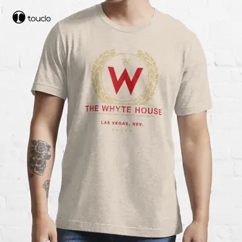 Футболка The Whyte House на заказ, футболка с цифровой печатью для подростков, унисекс, модная забавная новинка Xs-5Xl, Рождественский подарок на Хэллоуин