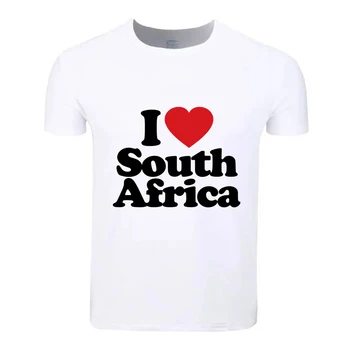 Хлопковая студенческая летняя футболка с флагом Южной Африки, повседневная Мужская футболка с коротким рукавом, женская футболка для мальчиков и девочек, детские футболки