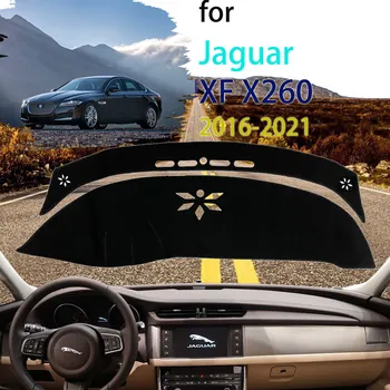 Центральная Крышка Приборной панели Коврик Для Управления Нескользящей Подушкой Солнцезащитный Козырек для Jaguar XF XFL X260 2016 2017 2018 2019 2020 2021