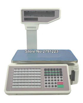 Цифровые весы для расчета цен, термопринтер, весы для термической печати чеков, цифровые кассовые весы для POS-системы