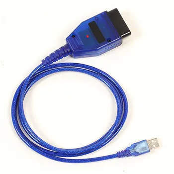 Черный/ синий USB Диагностический кабель Интерфейс сканера для VW Audi Seat Volkswagen