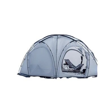 Шаровая Палатка Большая Купольная палатка с сиденьем для Пастуха, Профессиональная Полусферическая палатка для кемпинга на открытом воздухе