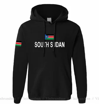 Южный Судан толстовка мужская толстовка пот новая хип-хоп уличная одежда спортивный костюм нация футболист спортивная страна 2023 SSD Суданский
