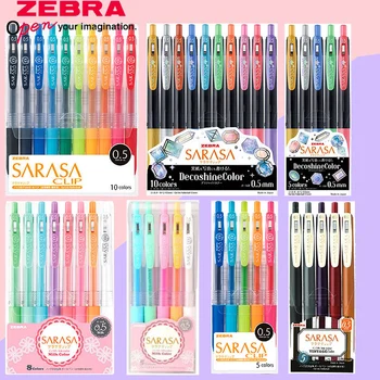 Япония Гелевая ручка Zebra Sarasa JJ15 Juice Color Гелевая чернильная ручка для заметок от руки для студентов, специальные канцелярские принадлежности, школьные принадлежности
